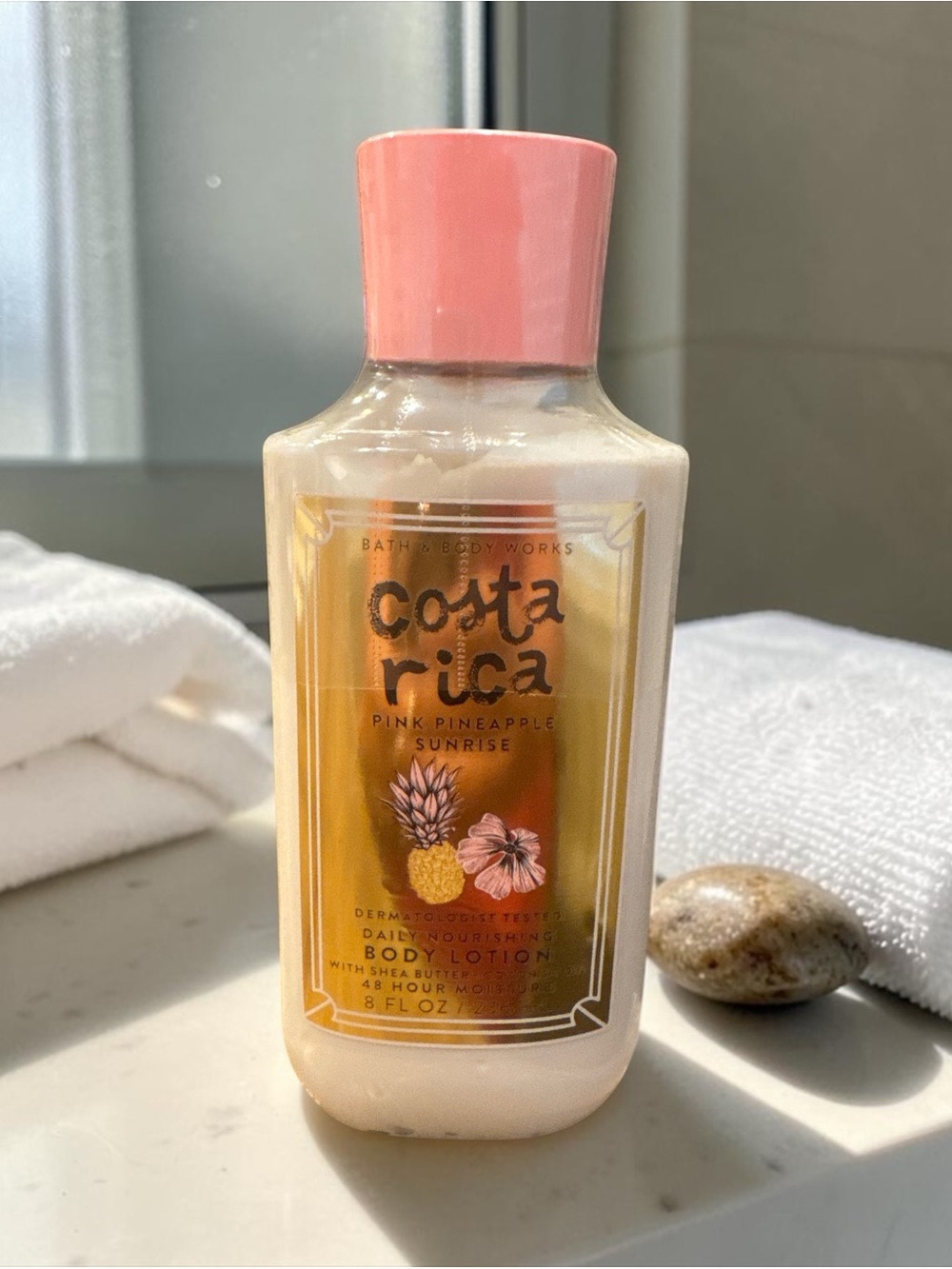 NWT Bath & Body Works Costa Rica Pink Pineapple Sunrise Body Care Set - Picture 3 of 4